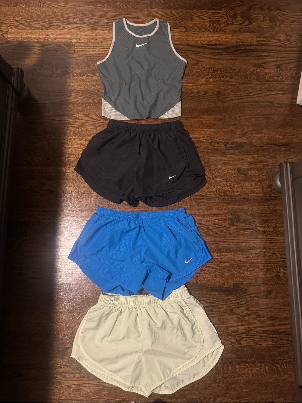 Nike Bundle (1) Tank (3) Shorts